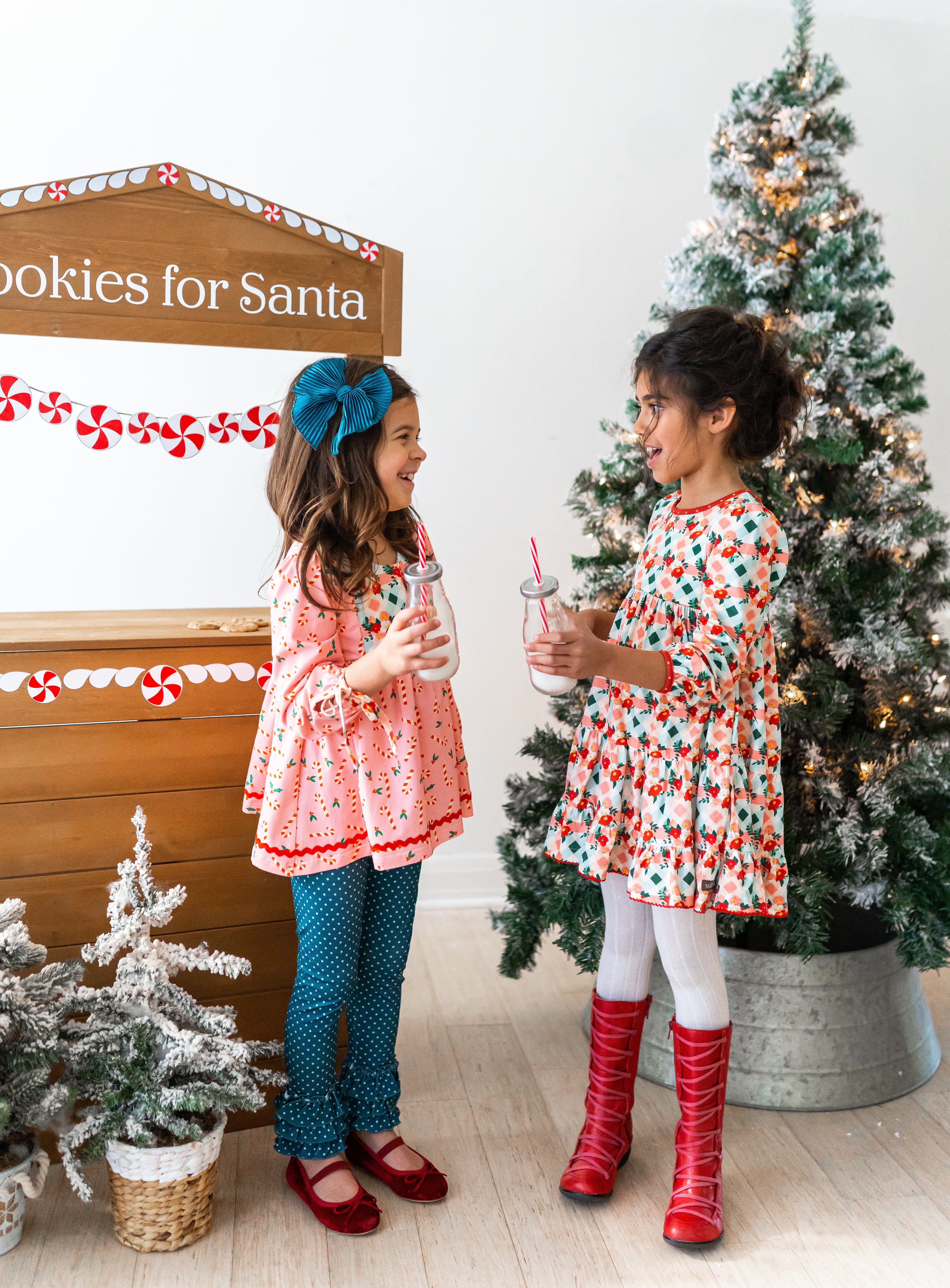 Festive Dot Benny Leggings - Image 5
