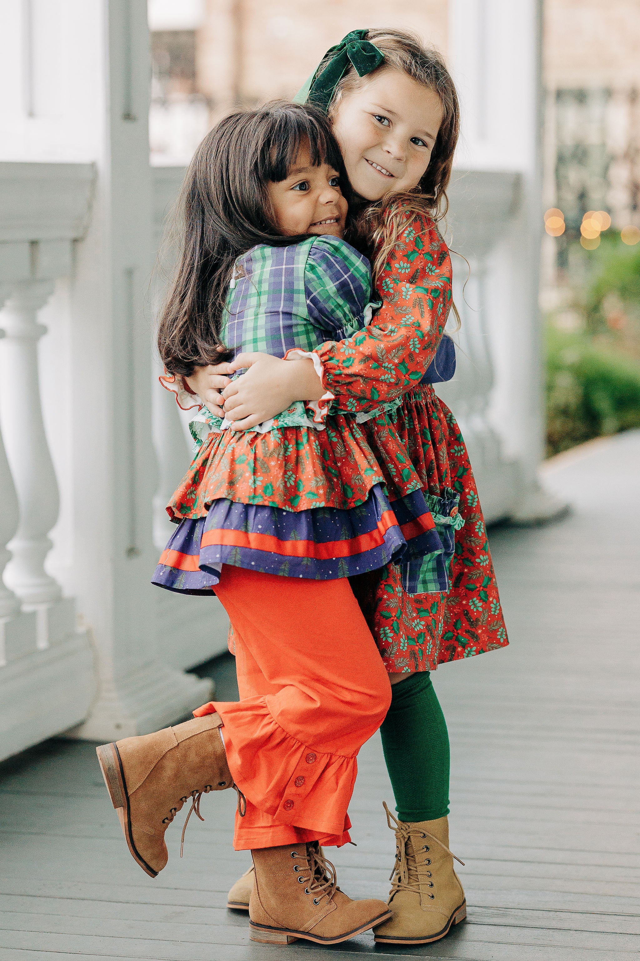 Festive Little Wonders Tiered Tunic - Image 10
