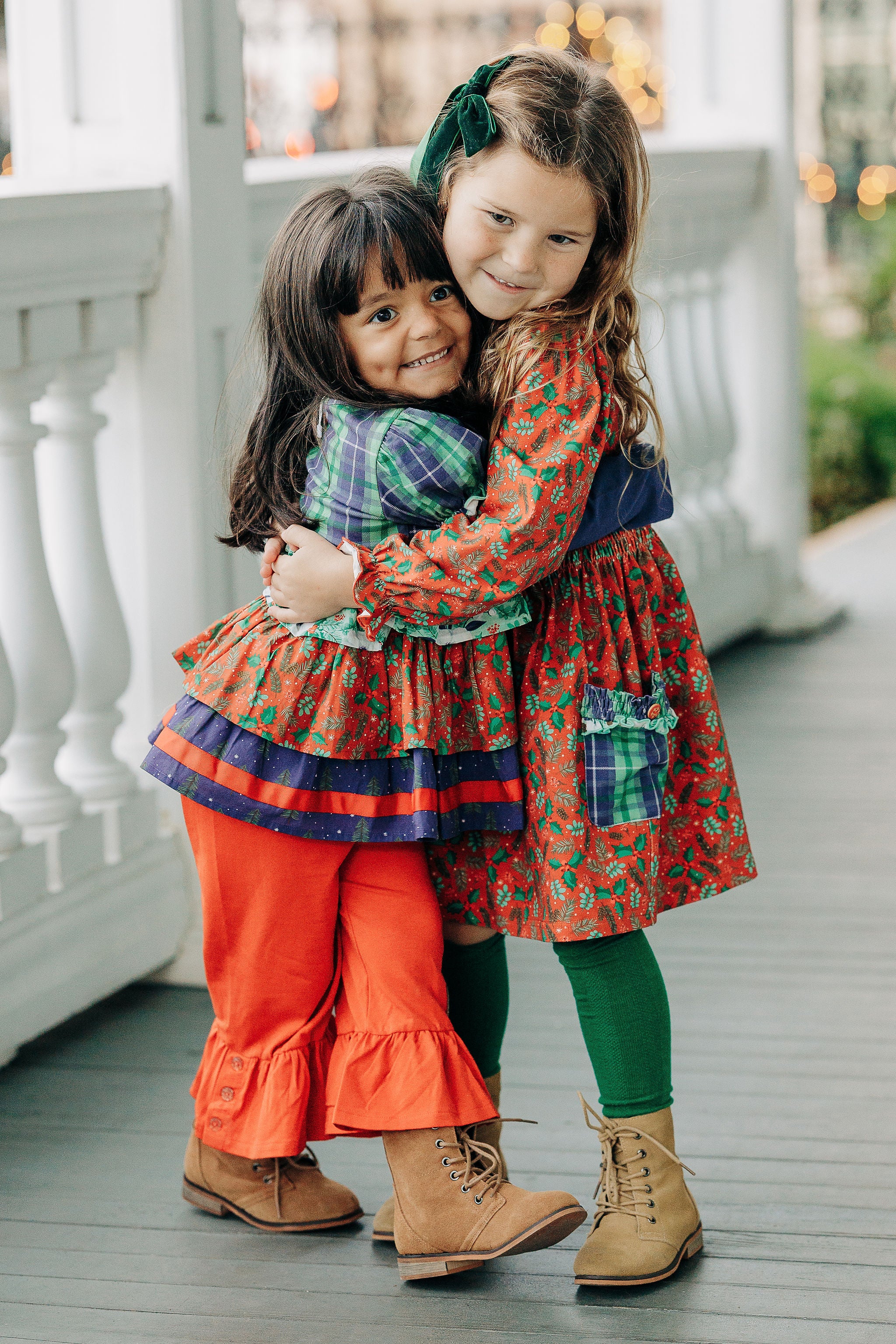 Festive Little Wonders Tiered Tunic - Image 11