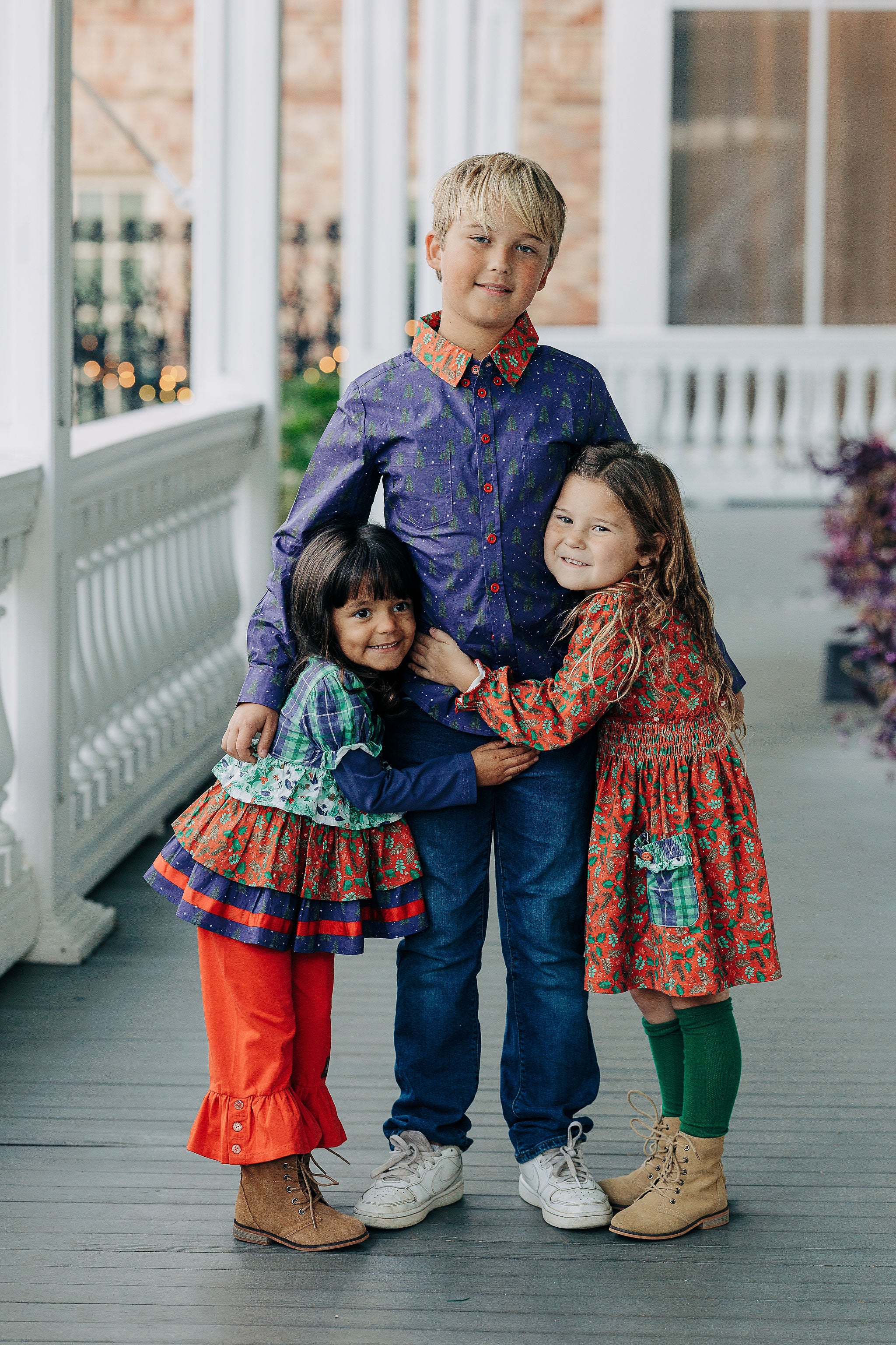Festive Little Wonders Tiered Tunic - Image 17