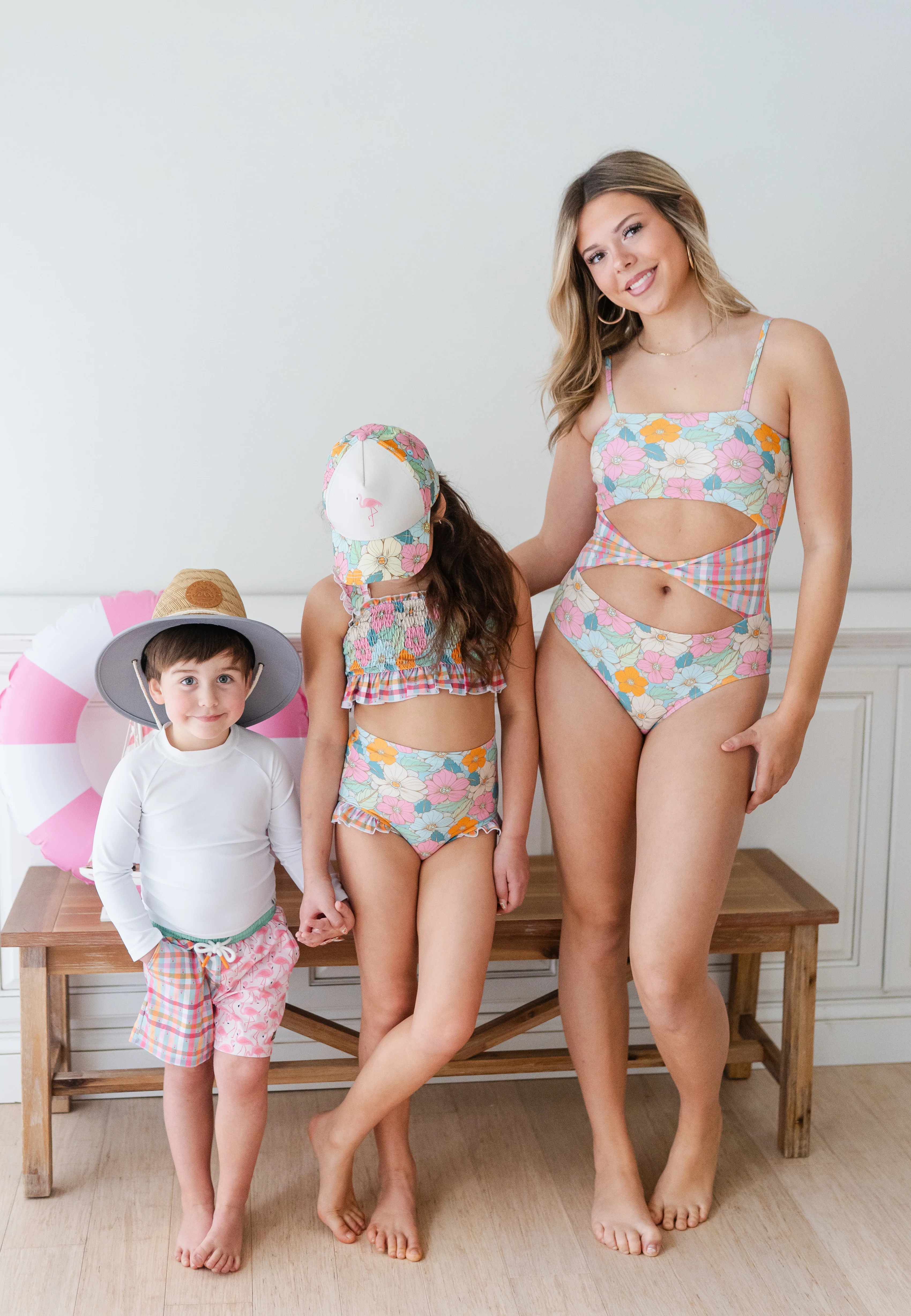 Boys Swim Trunks | Flamingo Fiesta (Pre-Order) - Image 11