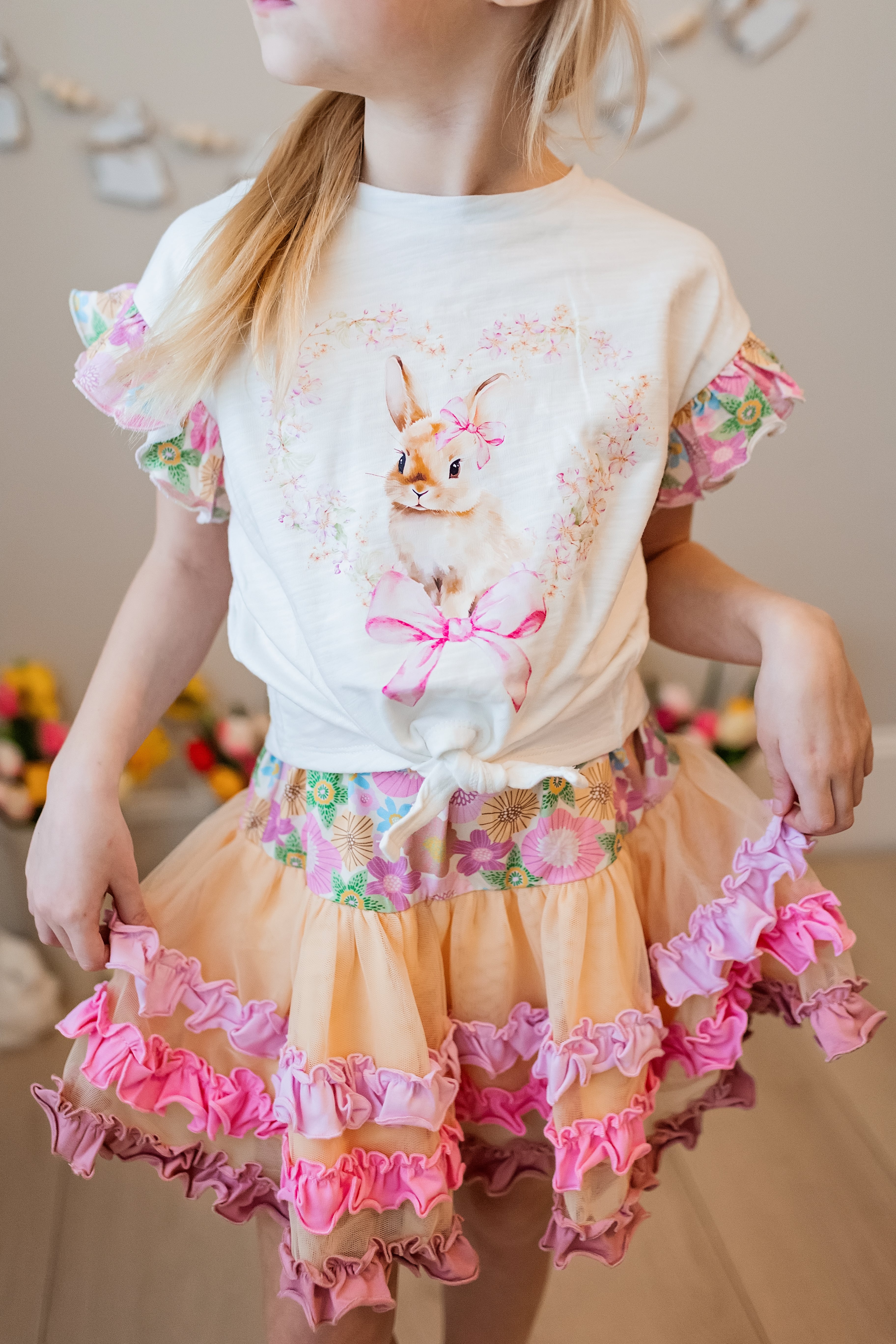 Flora & Flopsy Charm Ruffle Skirt - Image 7