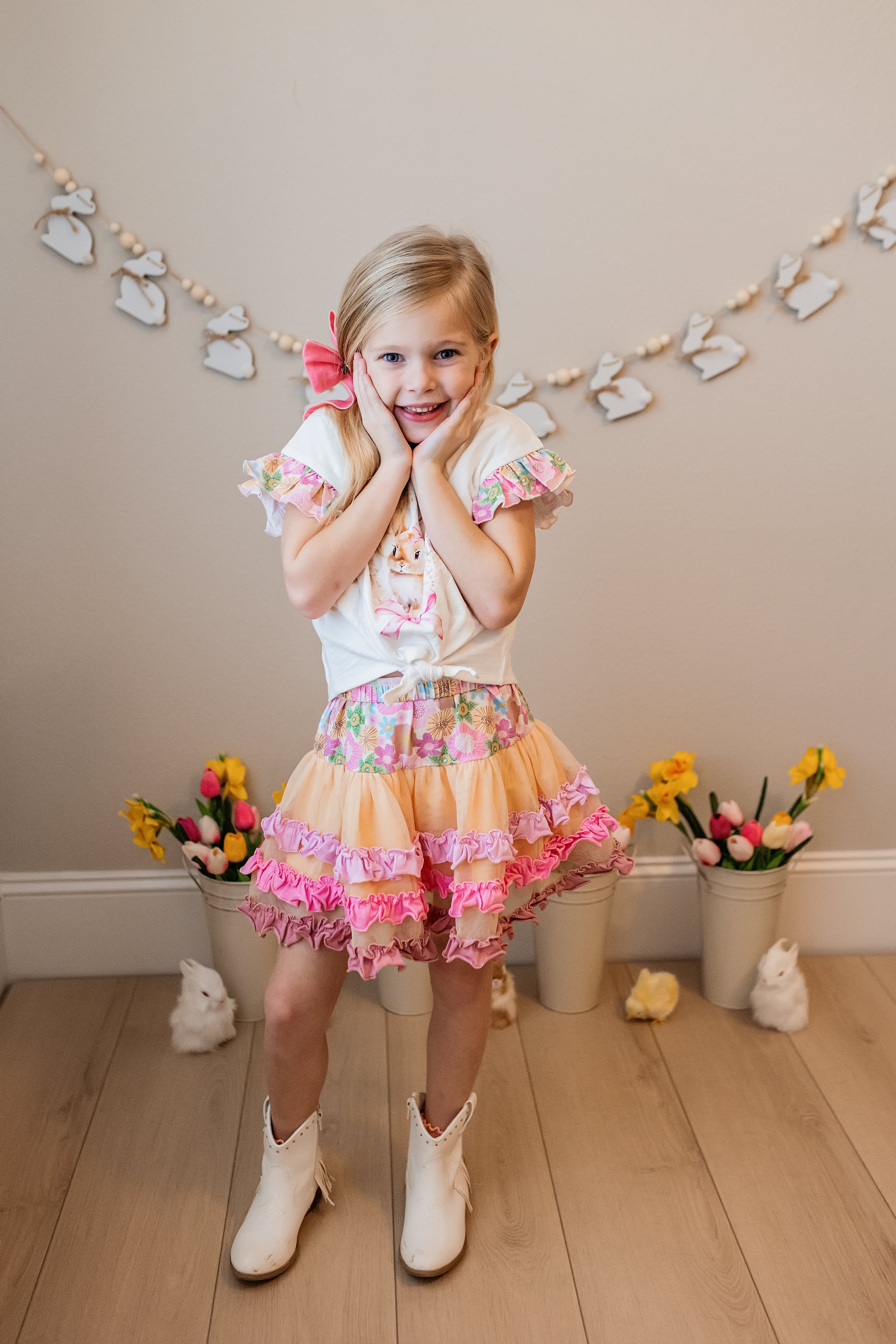 Flora & Flopsy Charm Ruffle Skirt - Image 8