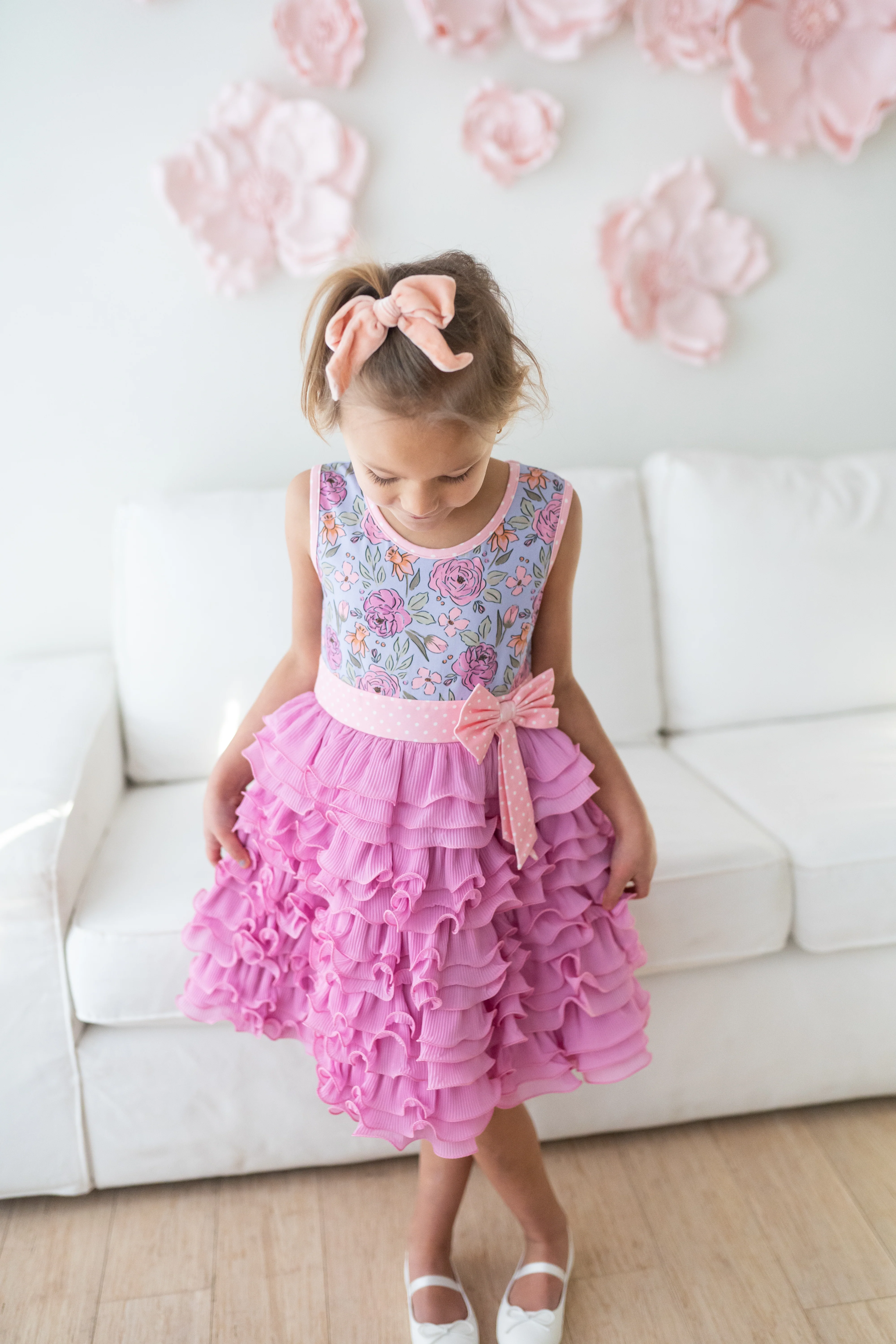 Live in Lavender Ruffle Dress - Image 4
