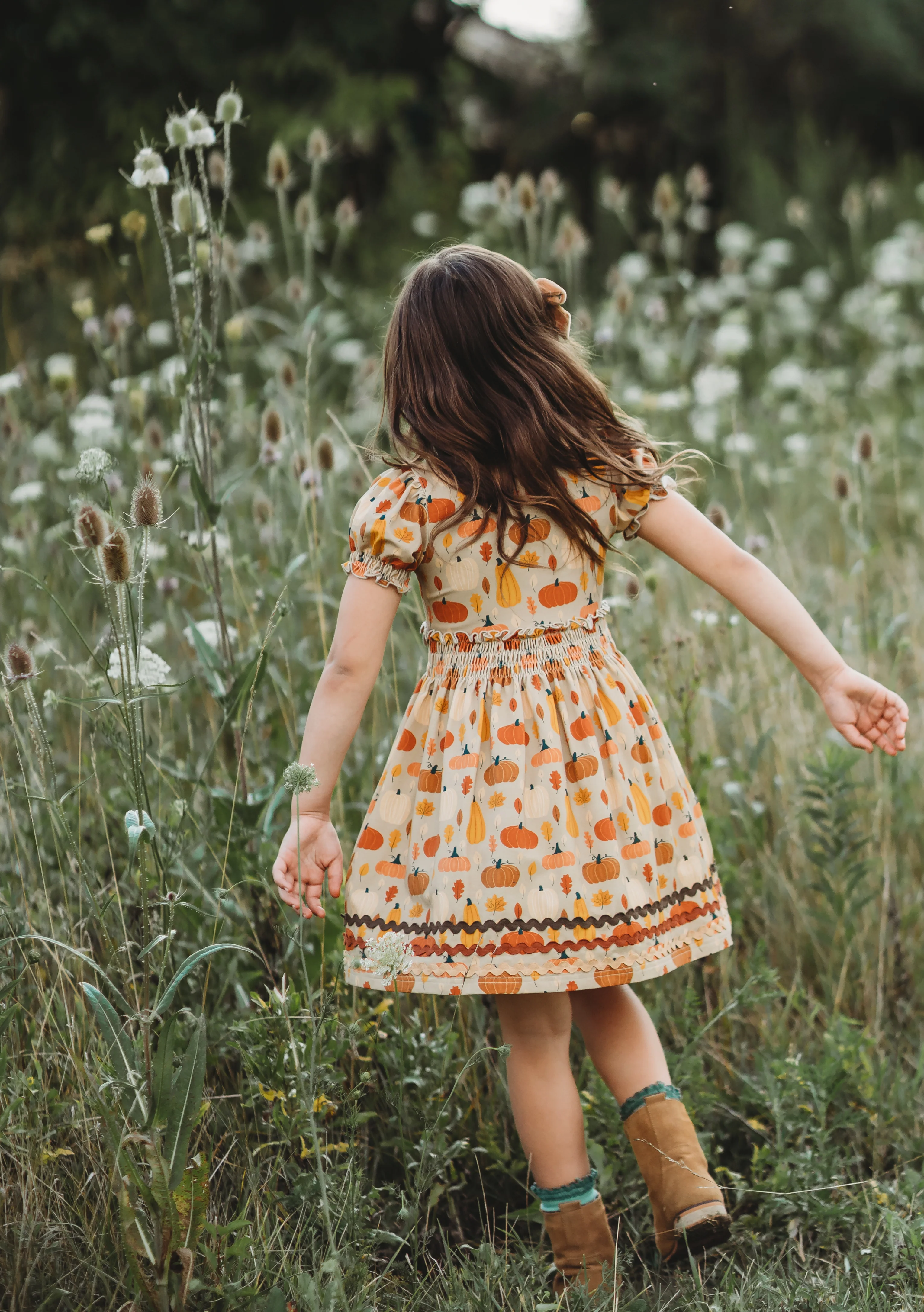 Pumpkin Pals Lap Dress - Image 10