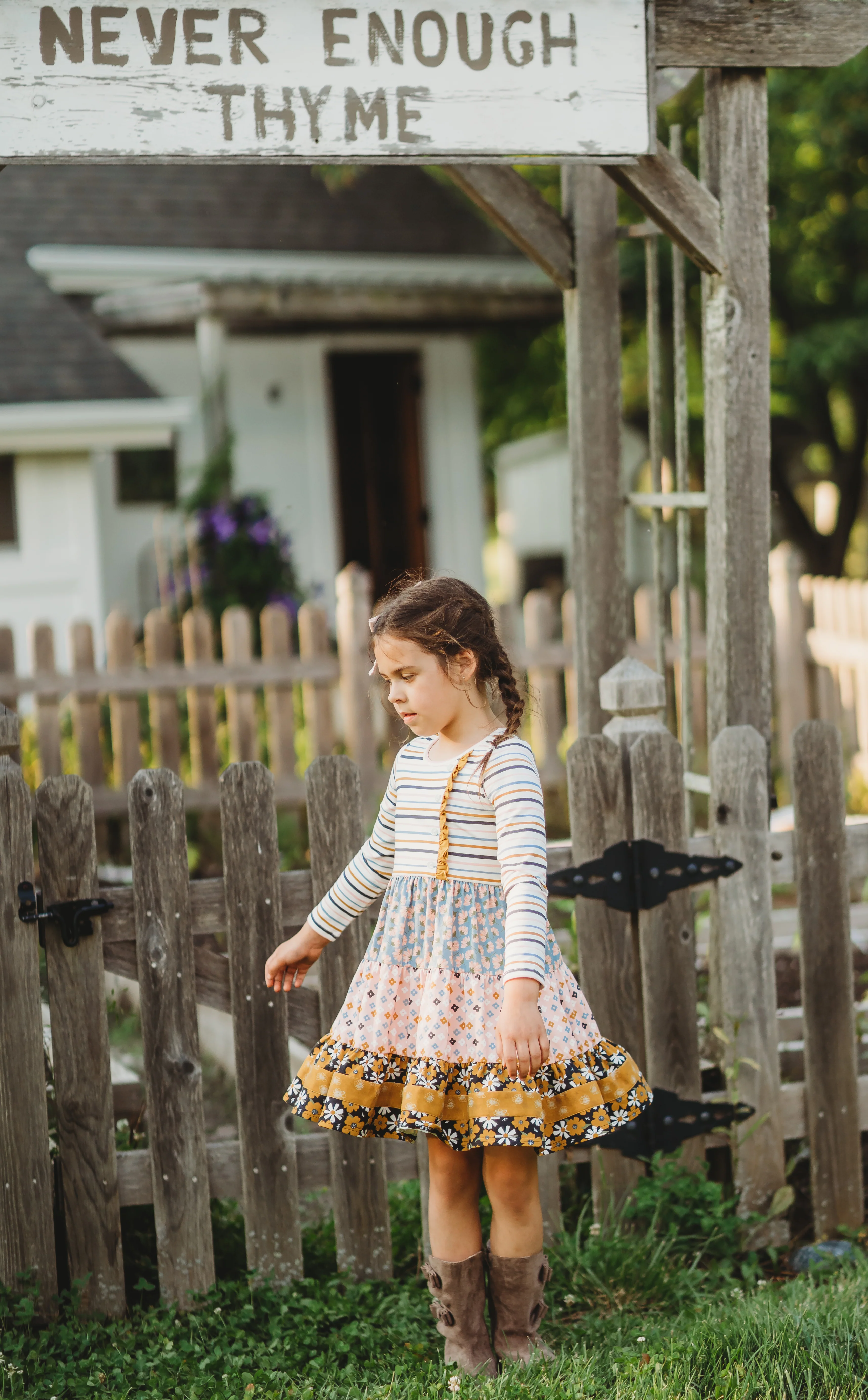 Whimsy Woods Ruffle Dress - Image 17